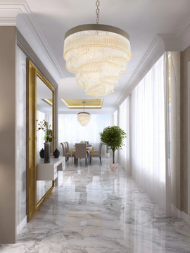 VENEZIA 4805 - Pendant lamp with crystals by Patrizia Volpato - view 3